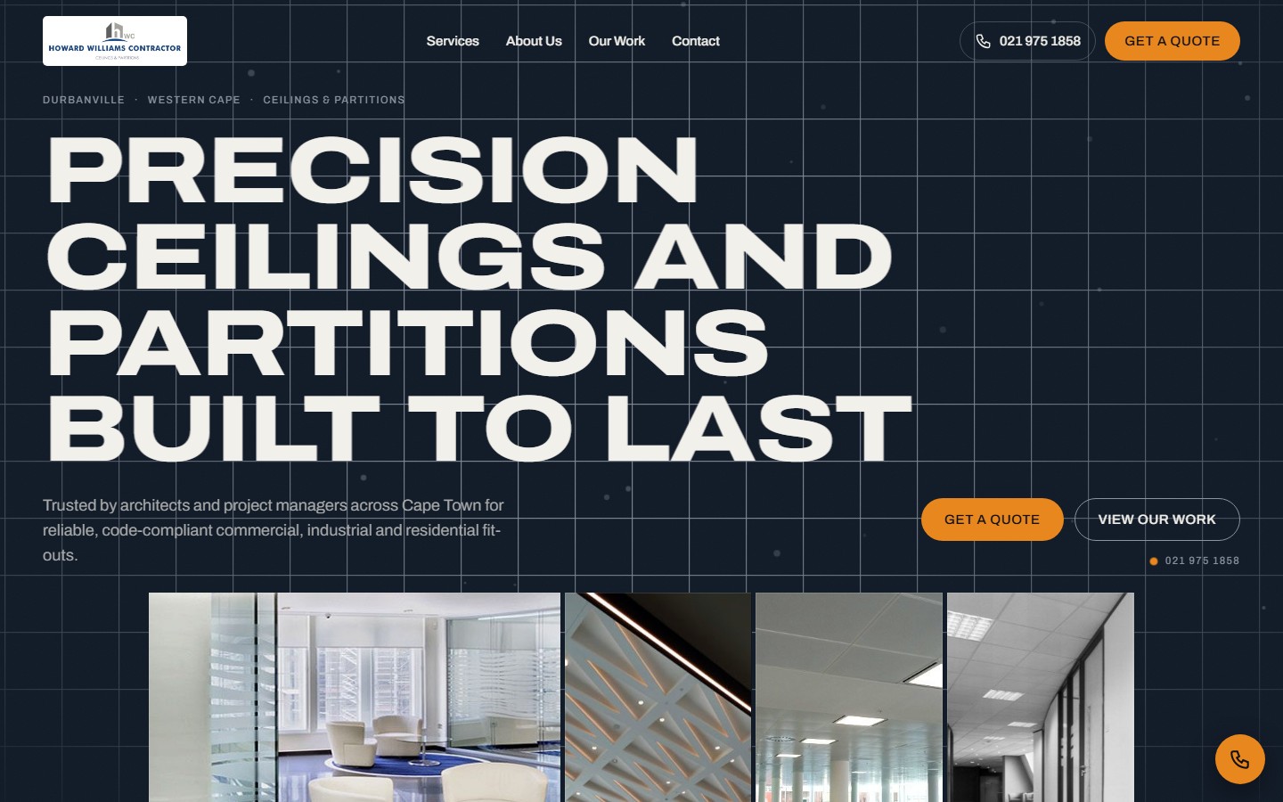 Website Revamp — Construction template