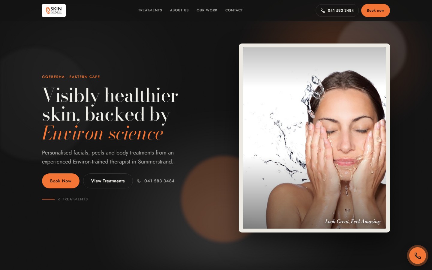 Website Revamp — Beauty salon template